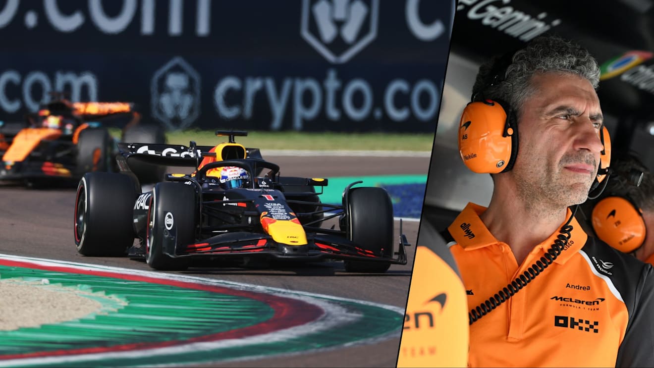 Stella admits McLaren were ‘a little surprised’ by Red Bull’s pace following Verstappen's Imola triumph
